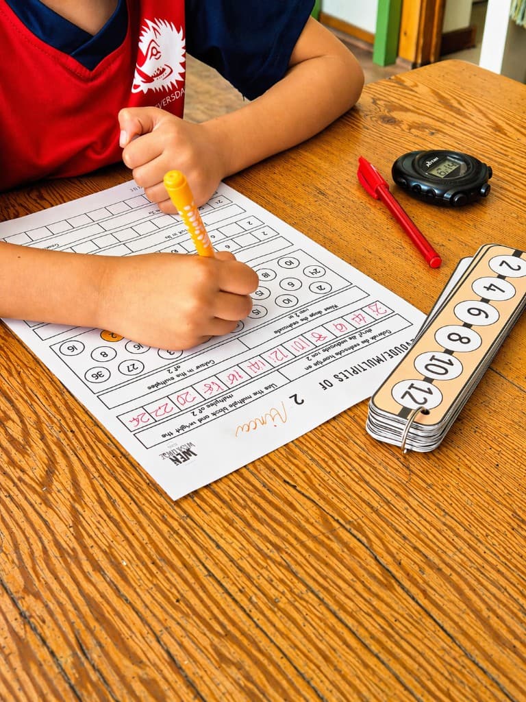 Number-pattern teddy bears with handwritten certificates